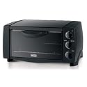 DeLonghi Large Capacity 6-Slice Toaster Oven- Black(EO1200B)