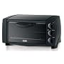 DeLonghi Large Capacity 6-Slice Toaster Oven- Black(EO1200B)
