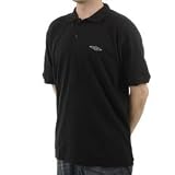 Umbro Plain Polo Black Medium