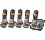 Uniden DECT1480-5 Cordless Phone With 4 Extra Handsets
