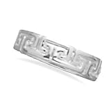 Thin Greek Key Ring