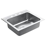 Moen 22338 Lancelot L-2522-3, 3 hole, Stainless Steel