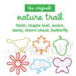 - Pack of 24 Nature Trail Stretchy Shapes:silicone Rubber Bands