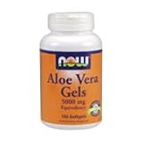 ALOE VERA 5000mg - 100 SGELS., (Now Food)