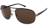 Pierre Fashion Sunglasses: Shiny Anthracite-Black/Roviex
