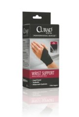 Curad UniversalWrap-Around Wrist Supports Case of 4 On Sale