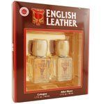 ENGLISH LEATHER by Dana For men SET-COLOGNE 1.7 OZ  AFTERSHAVE 1.7 OZ (Fragrance - men Gift Sets)
