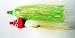 Owner C.P. Hook 3/0* - Green Flash BucktailWhite Bucktail Pink Jig Head 1/4 oz.