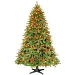 GP Ltd. 7.5 ft. Madison Pine Tree with Never Out Lite And Rotating Stand