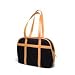 Bobara East End Tote Black Tan Leather