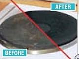HOT PLATE HOB RESTORER CLEANER BLACKENER PADS (PACK OF 2)  from HPR