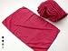 THICK 100% COTTON TOWELS - RED (1 dozen (25