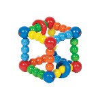 Review Heimess Würfel / Wooden Beads Cube Rattle by Heimess