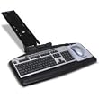 3M Easy Adjust Keyboard Tray with Standard Platform, 23 Inch Track, Antimicrobial Gel Wrist Rest