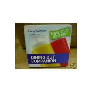 New 2008 Edition Weight Watchers Dining Out Companion