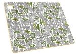 Epicurean 026-01204 - 14 x 11-in Cutting Board, NSF Recycled Paper, Veggie Pattern
