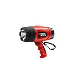 Black&Decker  BDSL301-QW Akku-Scheinwerfer mit Halogenbirne und verbesserter Ergonomie. 6 V 3 Ah Akku 300 Lumen