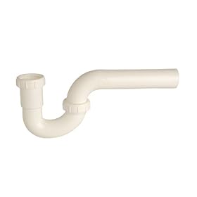 Danco 94003 1-1/2-Inch P-Trap, Slip-Joint, PVC