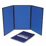Apollo/NOBO ShowBoard Presentation System For Tabletop or Floor Display, 3-Panel ShowBoard