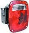 Truck-Lite Multi-Function Roadside Three Stud Bulb Replaceable Tailight w/License 4018