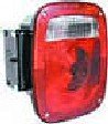Truck-Lite Multi-Function Roadside Three Stud Bulb Replaceable Tailight w/License 4018