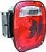 Truck-Lite Multi-Function Roadside Three Stud Bulb Replaceable Tailight w/License 4018