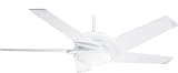 Best Price Casablanca Fan Company C45G11B Stealth DC 54-Inch Ceiling Fan, Snow White with Matte Snow White Blades
