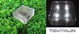 TEKTRUM GLOW ICE BRICK SOLAR GARDEN LIGHTS (Set of 2)