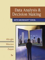 Data Analysis and Decision Making with Microsoft Excel Data Analysis and Decision Making with Microsoft Excel