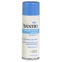 Aveeno Active Naturals Positively Smooth Shave Gel with Natural Soy - 7 Oz