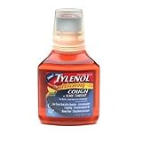 Tylenol Cough and Sore Throat Multi Symptom Warming Nighttime Liquid, Honey - 8 Oz