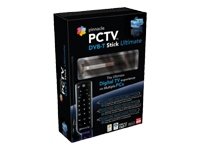 Pinnacle Systems PCTV DVB-T Stick Ultimate USB DVB-T-Empfänger incl. passiver Ministabantenne mit magnetischem Fuß und Fernbedienung