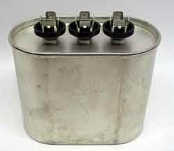 Motor Dual Run Capacitor Oval 35 + 7.5 uf MFD 440 Volt VAC 12888