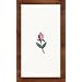 Hoffmaster 856515 Linen-Like Guest Towel, 1/6 Fold, 17" Length x 12" Width, Floral Mist (Case of 500)