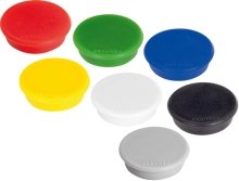 Franken Haftmagnet 24mm farbig sortiert 300g