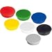 Haftmagnet 24mm wei� 10St.
