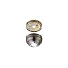 Monte Carlo MC90BS Flush Mount Canopy Kit, Brushed Steel