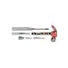 V&A Wild and Wolf Floral Patterned Hammer Set - \'Cray\' Red and Black Floral
