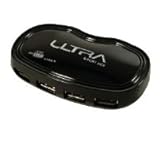 ULTRA PRODUCTS 4 Port USB 2.0 Hub ( Black )