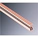 Knape & Vogt P2417 TAN 72 72" x 1/4" Sliding Track and Guide Kit, Tan