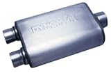 Dynomax 17538 Ultra Flo Aluminized Steel 4 In/Out Muffler