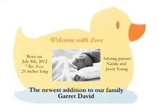Wilton Printable Baby Announcement Magnets Duck
