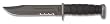 D2 Fixed Blade- Serrated w/Hard Sheath - Knives - Combat