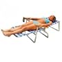 Ostrich 3 N 1 Beach Chair - Blue White Stripe