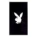 Black Playboy Beach Towel 30 X 60
