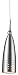 Eurofase PN-1MYA-EZ Mya 1-Light Pendent, Satin Nickel