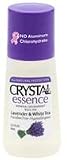 Crystal essence Deodorant Roll-On, Lavender and White Tea 2.25 fl. oz