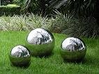 Unique Arts Stainless Steel Gazing Ball