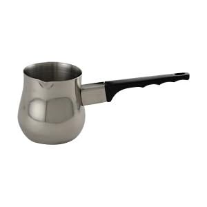Stainless Steel Turkish Coffee Maker Pot - 12 oz