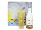 Calvin Klein IN2U for Her Fe Millimetere Geschenkset Eau de Toilette Vapo 100 ml plus Showergel 100 ml